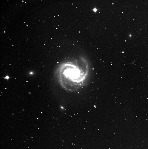 24 inch telescope image of M100